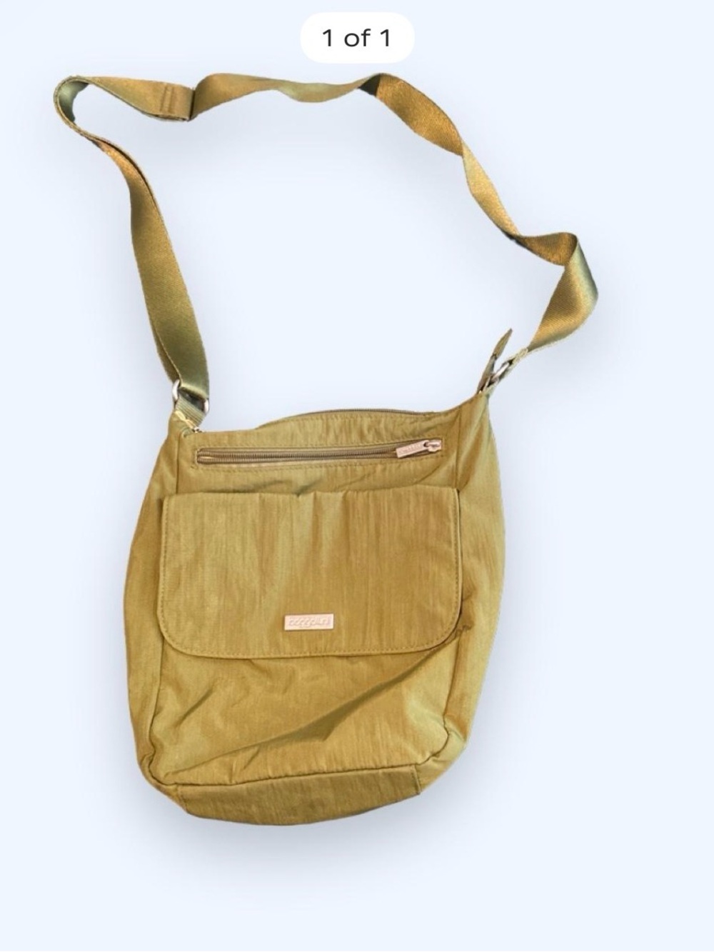 Baggallini Olive Green Lightweight Crossbody Bag